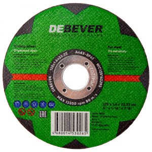Отрезной диск по металлу Debever